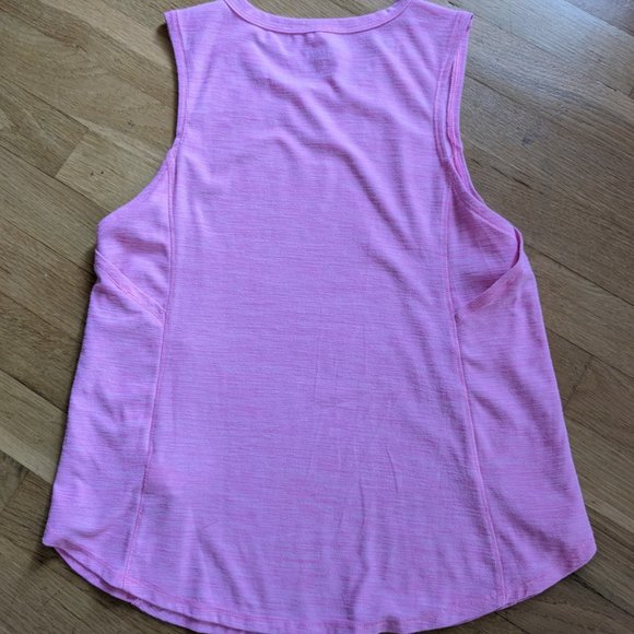 2 Old Navy Active Exercise Tank - Pink & Black - Girl's Size 14/16 - Picture 2 of 9